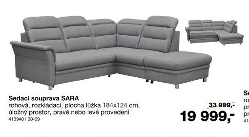 Sedací souprava SARA