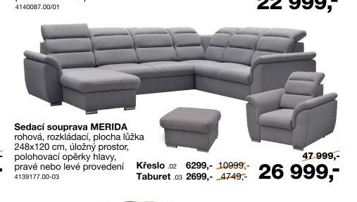 Sedací souprava MERIDA