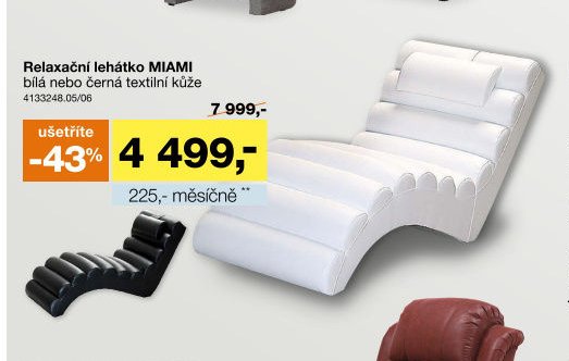 Relaxační lehátko MIAMI