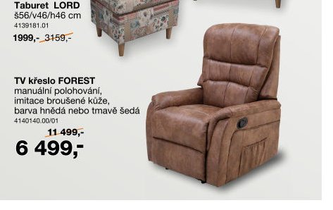 TV křeslo FOREST