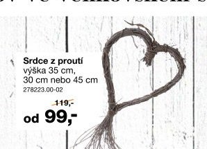 Srdce z proutí
