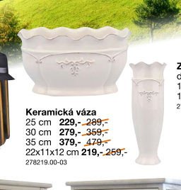 Keramická váza