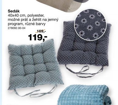 Sedák 40x40 cm