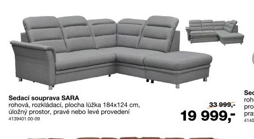 Sedací souprava SARA