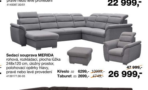 Sedací souprava MERIDA