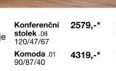 Konferenční stolek