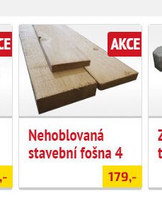 Nehoblovaná stavební fošna 4