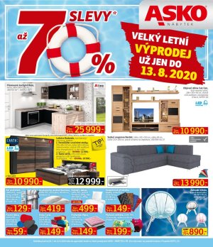akční leták ASKO 30.7.2020-13.8.2020