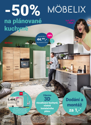 akční leták Möbelix 3.8.2020-16.8.2020