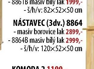 Nástavec (3dv.) 8864