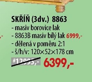 Skříň (3dv.) 8863