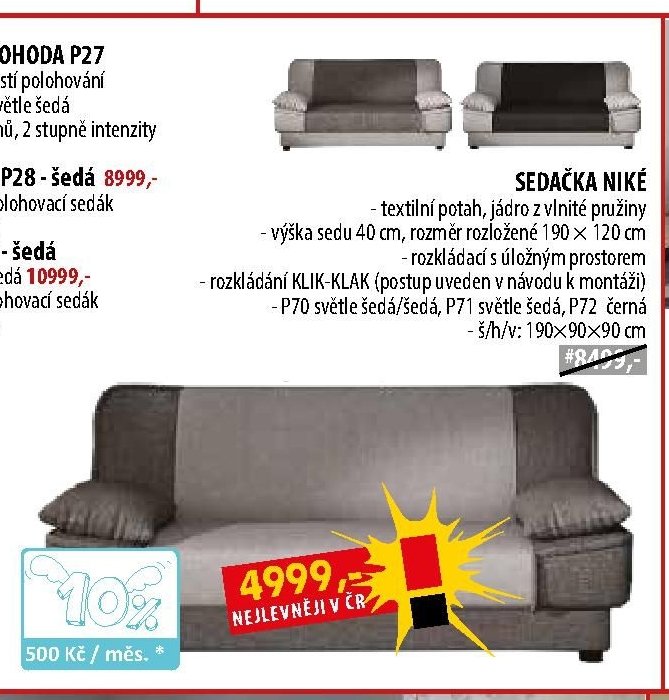 SEDAČKA NIKÉ