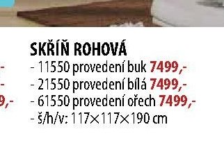 SKŘÍŇ ROHOVÁ