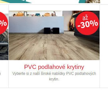 PVC podlahové krytiny