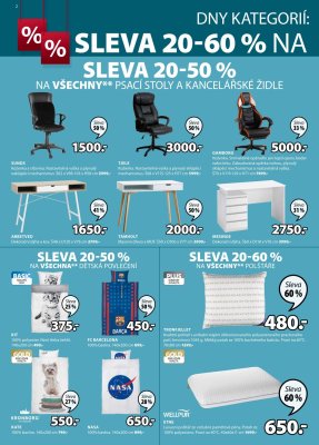 akční leták Jysk 6.8.2020-19.8.2020