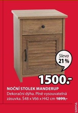 NOČNÍ STOLEK MANDERUP