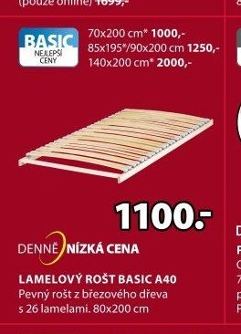 LAMELOVÝ ROŠT BASIC A40
