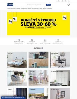 akční leták Jysk 11.8.2020-17.8.2020