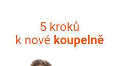 5 kroků k nové koupelně