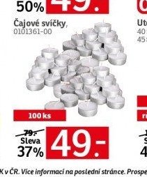 Čajové svíčky