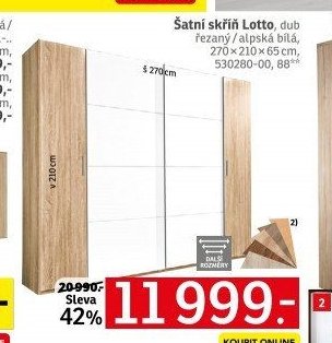 Šatní skříň Lotto