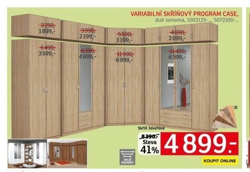 Variabilní skříňový program CASE