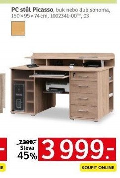 PC stůl Picasso