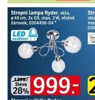 Stropní Lampa Ryder