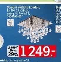 Stropní svítidlo London
