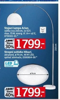 Stojací lampa Arian