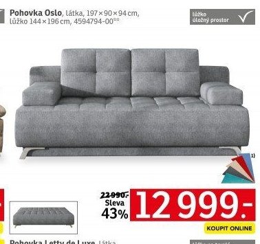 Pohovka Oslo