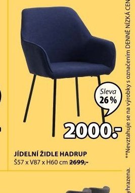 JÍDELNÍ ŽIDLE HADRUP