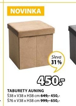 TABURETY AUNING