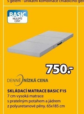 SKLÁDACÍ MATRACE BASIC F15