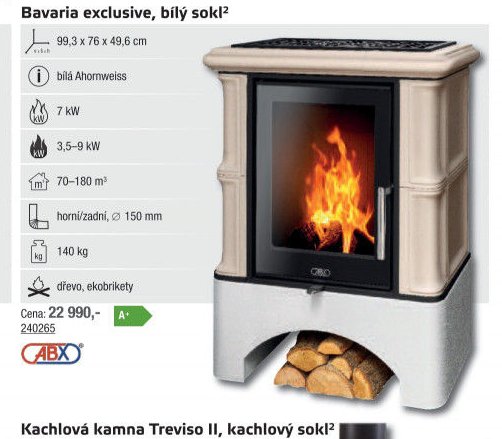 Bavaria exclusive, bílý sokl