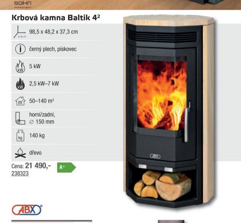 Krbová kamna Baltik 4