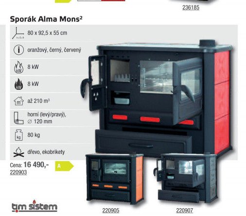 Sporák Alma Mons