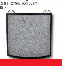 Krbová zástěna (nízká)