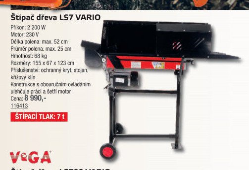 Štípač dřeva LS7 VARIO