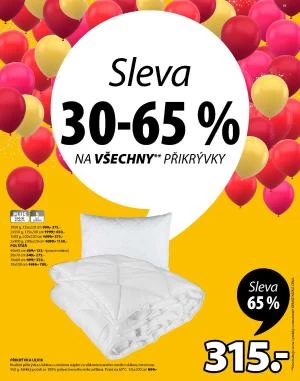 akční leták Jysk 27.8.2020-9.9.2020