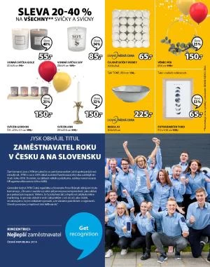 akční leták Jysk 27.8.2020-9.9.2020