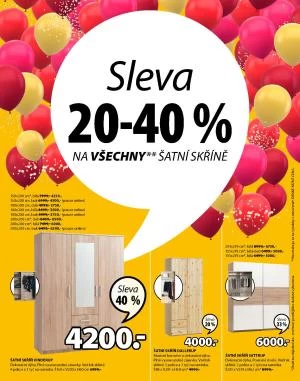 akční leták Jysk 27.8.2020-9.9.2020