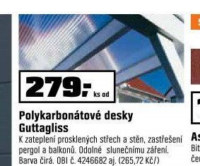 Polykarbonátové desky Guttagliss