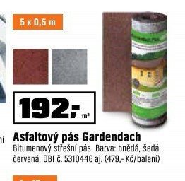Asfaltový pás Gardendach