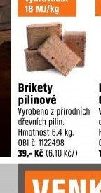 Brikety pilinové