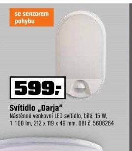 Svítidlo „Darja“