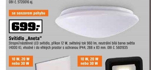 Svítidlo „Aneta“