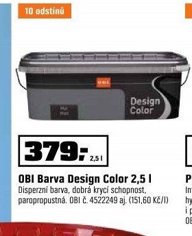 OBI Barva Design Color 2,5 l