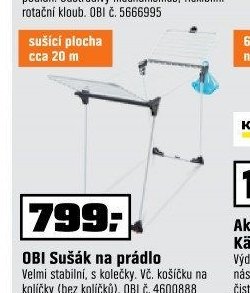 OBI Sušák na prádlo