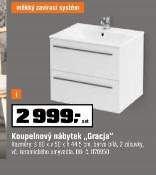 Koupelnový nábytek „Gracja“